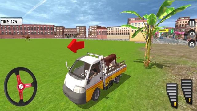Farm Animal Transport Truck Simulator - Pickup Truck Driving Game Android Gameplay смотреть онлайн
