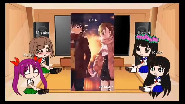 Toaru kagaku no Railgun react Kamijou Touma смотреть онлайн