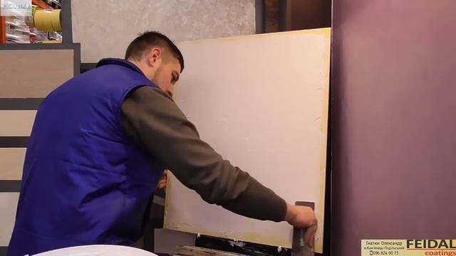 Имитация кирпичной кладки с помощью шпатлевки, своими руками! смотреть онлайн