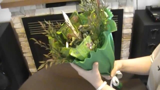 Букет из зефира "Зеленый чай" смотреть онлайн