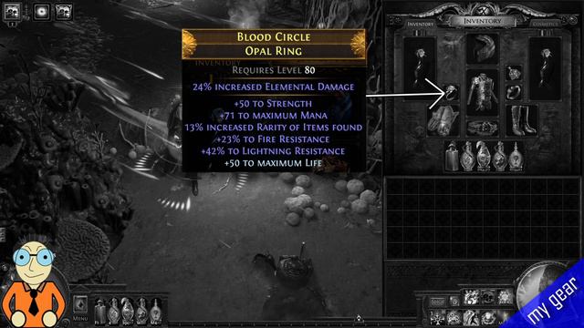[Path Of Exile 3.21]►  Ice Trap Build - Occultist Witch In PoE 3.21