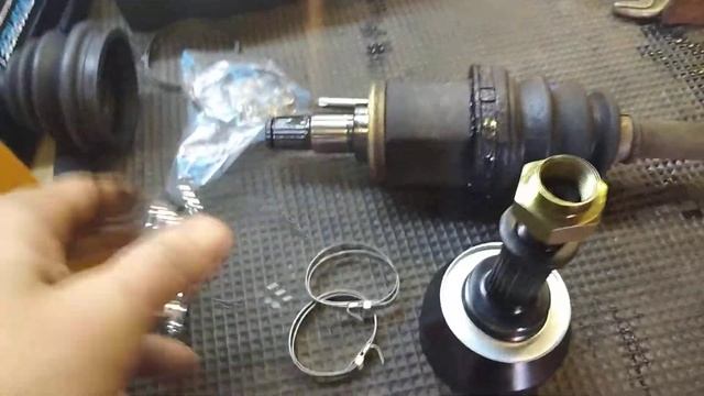 Замена наружного шруса Lanos,Sens,таврия