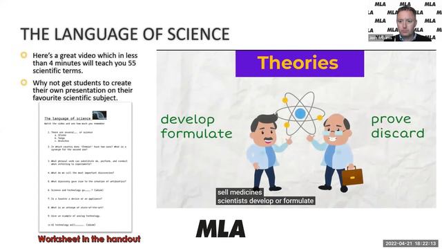 SCIENCE IN THE ENGLISH CLASSROOM смотреть онлайн