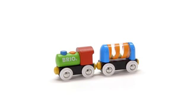 Моя первая железная дорога BRIO World 33727 My First Railway Beginner Pack смотреть онлайн