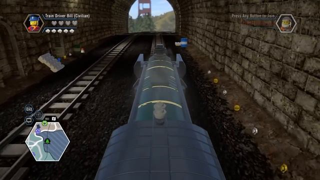 LEGO City Undercover Driving Emerald Night смотреть онлайн