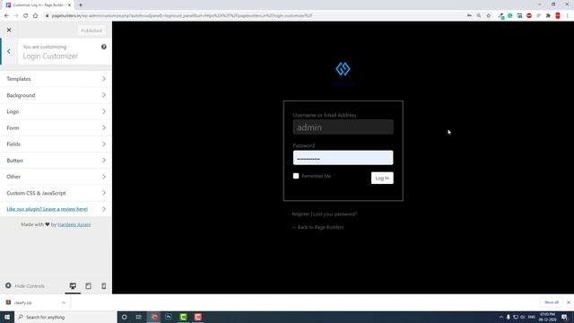 How to customize your WP ADMIN login page for free смотреть онлайн