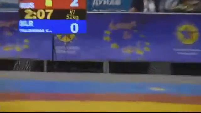 Самбо Первенство Европы 2015 ОСТЕР Виктория (RUS) vs ПОЛОВКИНА Валерия (BLR) - девушки 52 смотреть онлайн