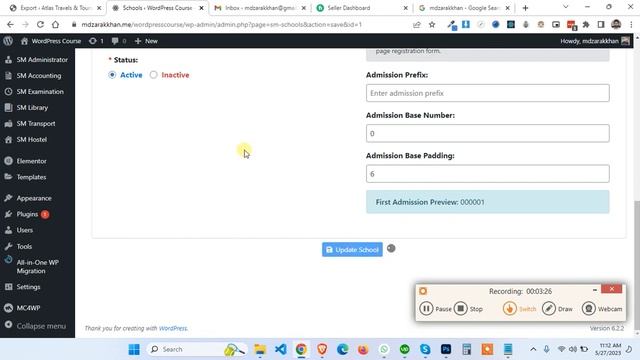 How to Add Schools, Classes, Admin in school management WordPress Plugin || Part 5 смотреть онлайн