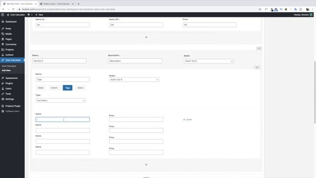 Cost Calculator - WordPress Plugin смотреть онлайн