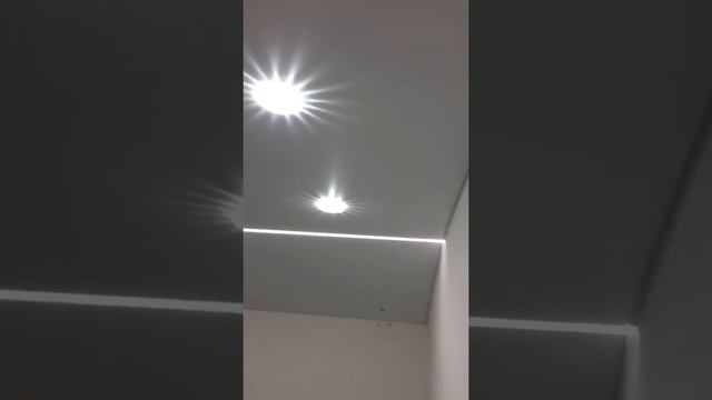 Натяжной потолок в частном доме смотреть онлайн