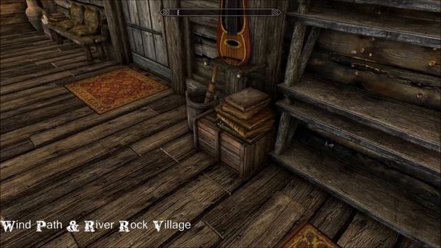 Wind Path & River Rock Village - Skyrim Special Edition House/Village Mod смотреть онлайн