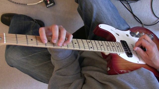 Open String Guitar Scale Lesson - Banjo Roll Country Lick Style смотреть онлайн