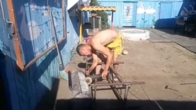 мангал из автомобильного газового балона смотреть онлайн