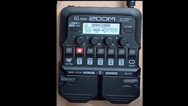 Zoom G1 four creation of a new patch from scratch смотреть онлайн