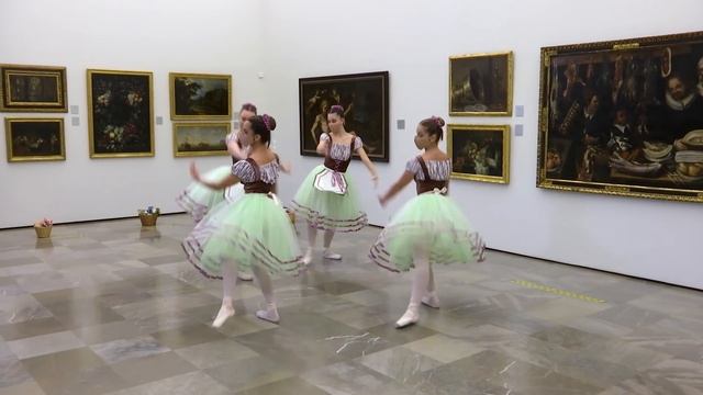 Ballet de Año Nuevo 2021 en el Museo de Bellas Artes de Granada смотреть онлайн