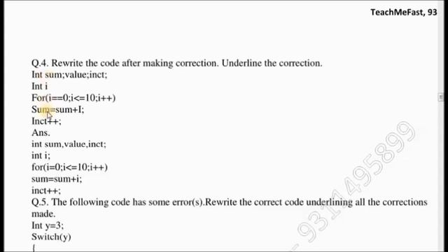 I P class 12 JAVA PROGRAMMING Part-6 (ERROR Finding Questions) || Latest updates 2018 смотреть онлайн