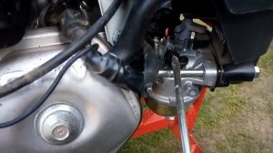 Плавает холостой ход газа Мотоблок МТЗ HONDA GX-270  Ремонт