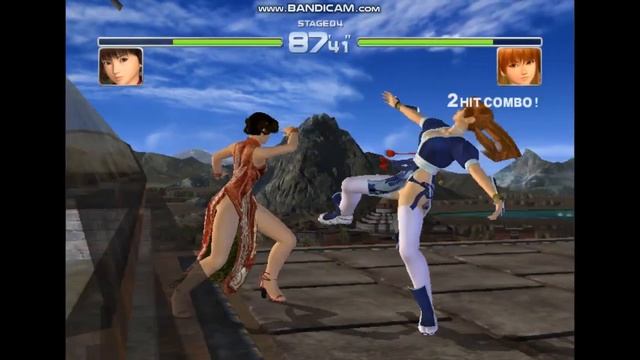 Попытка прохождения Dead or alive 2 Ultimate за Касуми на эмуляторе XEMU смотреть онлайн