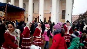 Хоровод на масленицу.