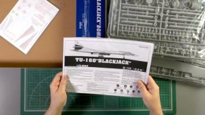 Ту-160 :: 1/72 :: Trumpeter :: Распаковка и обзор