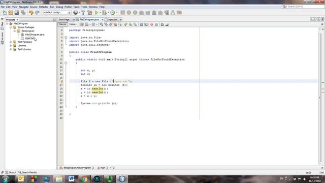CSC 125 - Read from and write to textfiles in Java смотреть онлайн
