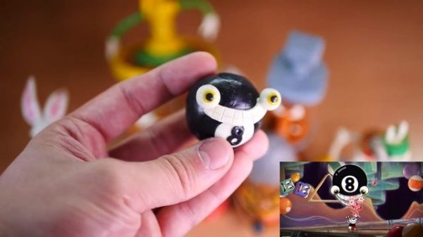 Cuphead Боссы Чернильный Ад Из Пластилина/Обзор Фигурок Из Пластилина