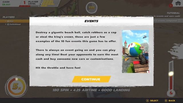 Crash Drive 3 - Nintendo Switch Gameplay (1080p60)