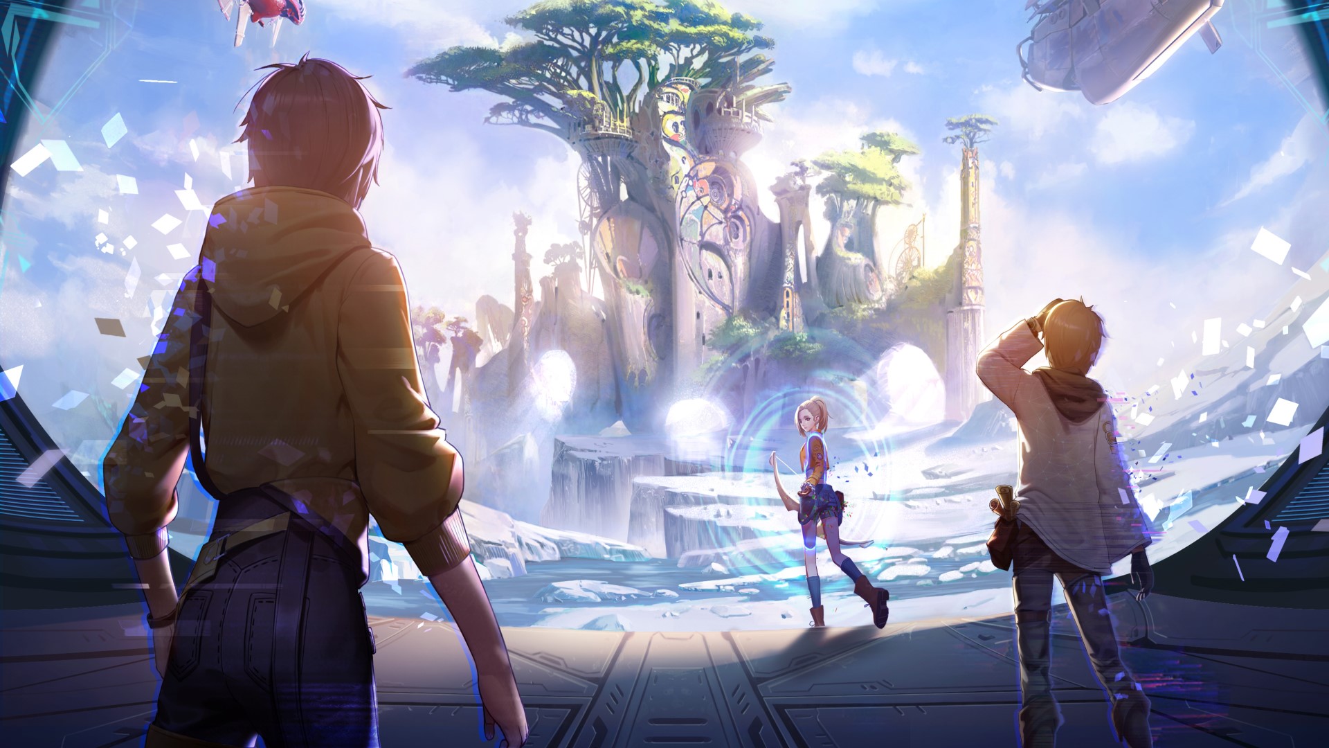 обзор Аниме игры Noah's Heart смотреть онлайн