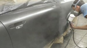 Покраска Volkswagen Touareg за 8 минут