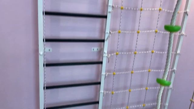 Установка Премиальной шведской стенки, система Рукоход, Сетка лазалка смотреть онлайн
