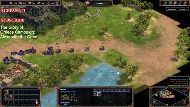 Age of Empires Definitive Edition CAMPAIGNS! THE GLORY OF GREECE: Alexander the Great! смотреть онлайн