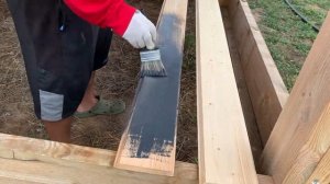 Покрытие маслом имитации бруса, чем красить каркасный дом ?