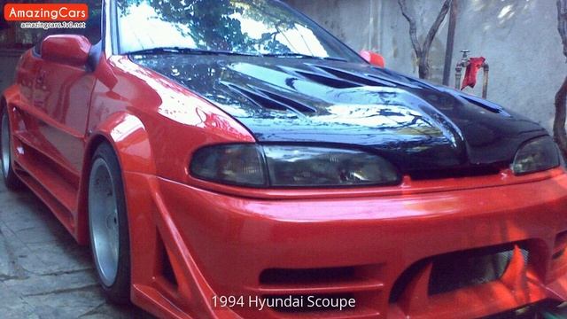 1994 Hyundai Scoupe смотреть онлайн
