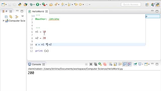 Python For Beginners - Basic Maths - Lesson 3 With Examples смотреть онлайн