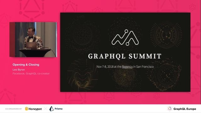 Closing Speech - Lee Byron @ GraphQL Europe 2018 смотреть онлайн