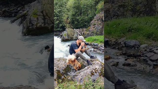 Здесь так красиво, что уходить не хочется! / в ущелье реки Армхи смотреть онлайн