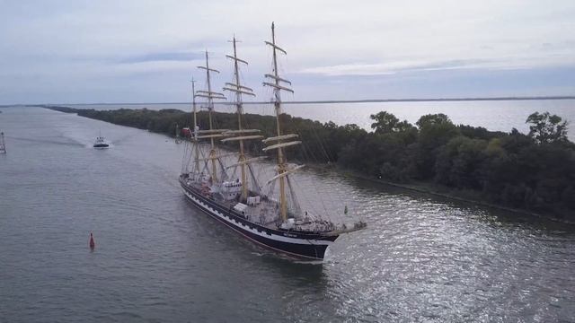 Учебное парусное судно "Паллада" готовят для кругосветки смотреть онлайн