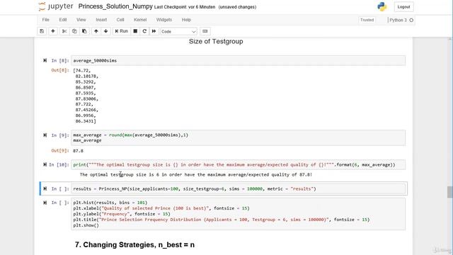 Simulating Real World Problems with Python (8 Solution Part 6) смотреть онлайн