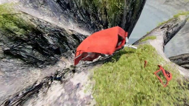 BeamNG drive - Leap Of Death Car Jumps & Falls Into water смотреть онлайн
