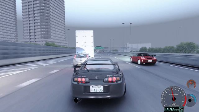 1529HP Toyota Supra MK4 Drag | Shutoko | Assetto Corsa смотреть онлайн