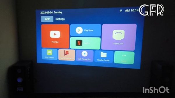 Uniy s11 Portable Android projector Unboxing & First Impressions #smartdevice #projector #Android
