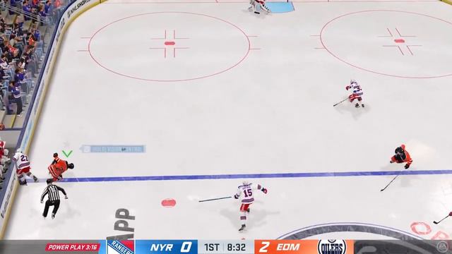 "NHL 22" Xbox Series X Edmonton Oilers vs New York Rangers смотреть онлайн