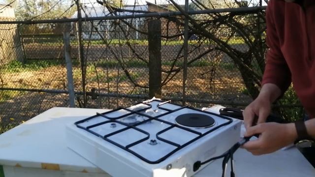 Распаковка - Комбинированная настольная плита Gefest ПГЭ 910-01 смотреть онлайн