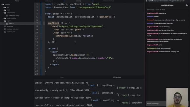 Introducción a React hooks y Next.js desde 0 [React hooks] смотреть онлайн