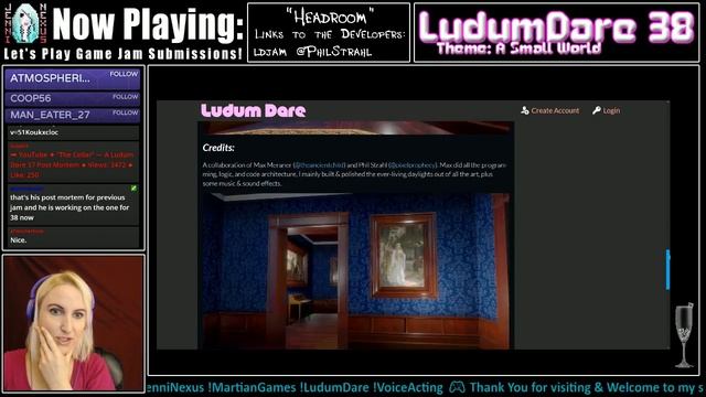 ▶ Let’s Play: “Headroom” by Phil Strahl & TheAncientChild ldjam38 gamejam submission смотреть онлайн