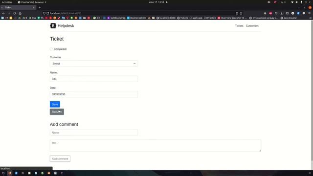 java helpdesk, проект для портфолио смотреть онлайн