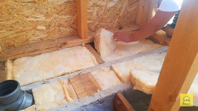 Строительство каркасной бани. Пол, трубы, унитаз. Коротенькое видео) Строим баню своими руками смотреть онлайн