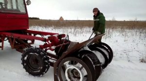 Снегоуборщик для Т-16//Поворотная улитка