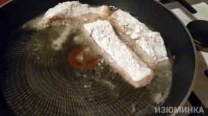 Жареный карп в картофельном крахмале.