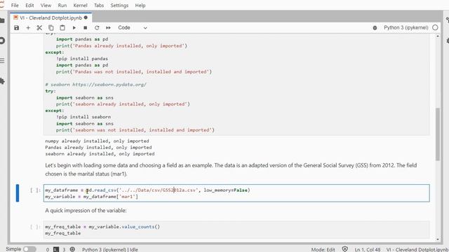 Python - Cleveland Dot Plot смотреть онлайн